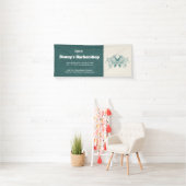 Barbershop Blauer Jeans Textur Banner (Insitu)