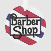 Barbershop Bold Ornament (Vorderseite)