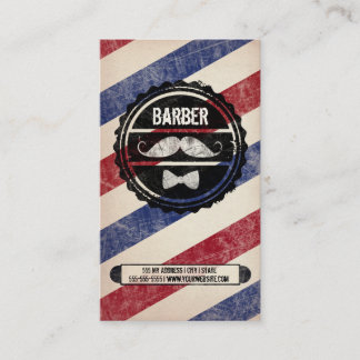Barbershop Business Card Visitenkarte