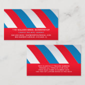 Barbershop Business Card Visitenkarte (Vorne/Hinten)