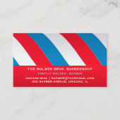 Barbershop Business Card Visitenkarte (Vorderseite)