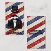 Barbershop Business Card Visitenkarte (Vorne/Hinten)