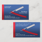 Barbershop Business Card Visitenkarte (Vorne/Hinten)