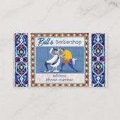 Barbershop Business Card Visitenkarte (Vorderseite)