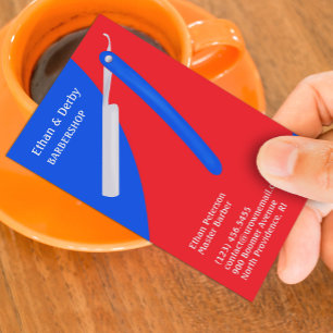 Barbershop Business Card Visitenkarte