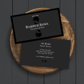 Barbershop Business Card Visitenkarte