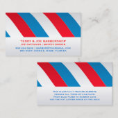 Barbershop Business Card Visitenkarte (Vorne/Hinten)