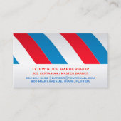 Barbershop Business Card Visitenkarte (Vorderseite)