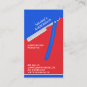 Barbershop Business Card Visitenkarte (Vorderseite)
