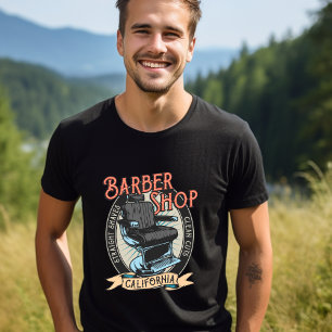 Barbershop California T - Shirt