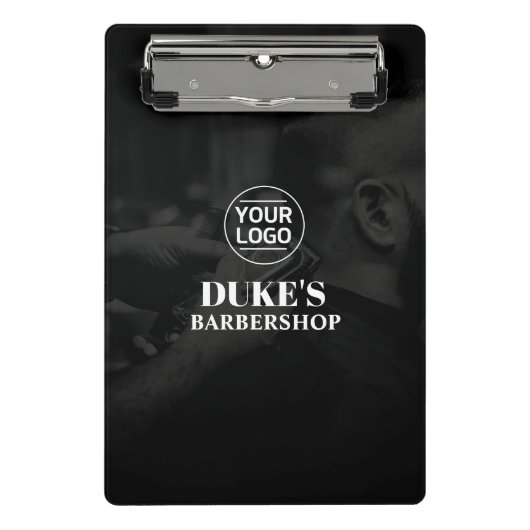 Barbershop Custom Mini Clipboard Klemmbrett (Vorderseite)