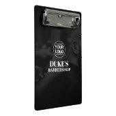Barbershop Custom Mini Clipboard Mini Klemmbrett (Schrägansicht)
