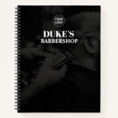 Barbershop Custom Spiral Notebook Notizblock (Vorderseite)