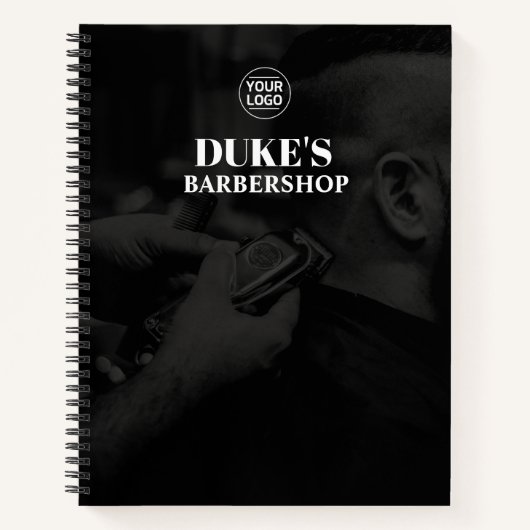 Barbershop Custom Spiral Notebook Notizblock (Vorderseite)