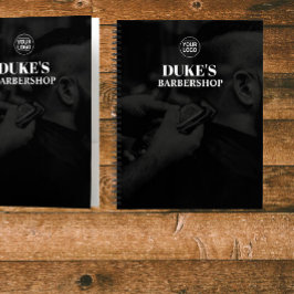 Barbershop Custom Spiral Notebook Notizblock