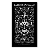 barbershop de los muertos magnetische visitenkarte (Vorderseite Vertikal)