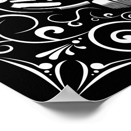 barbershop de los muertos poster (Ecke)