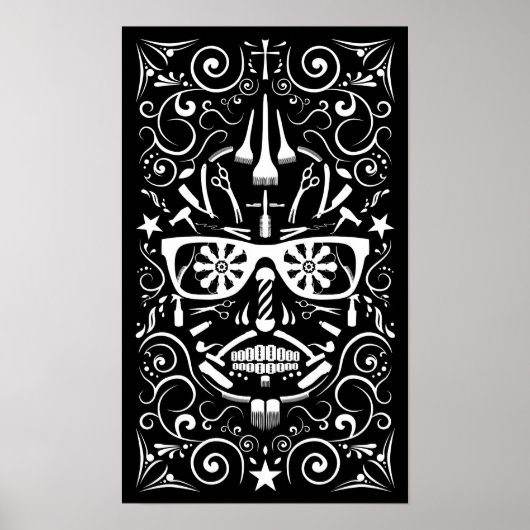 barbershop de los muertos poster (Vorne)