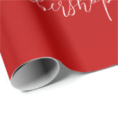 Barbershop Erfolgsschleifpapier Geschenkpapier (Rolleneckpunkt)