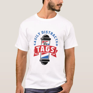 Barbershop Harmonie leicht durch Tags abgelenkt T-Shirt