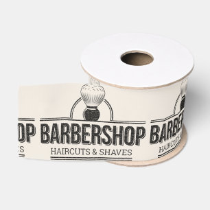 Barbershop Leder Look Ripsband