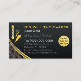 Barbershop (Maßgeschneiderter Frischmast, Klinkenh Visitenkarte