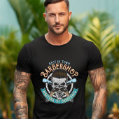 Barbershop Master in Barbering T - Shirt