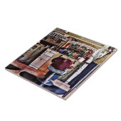 Barbershop mit Coat Rack Fliese (Seite)