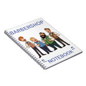 Barbershop "Notebook" Notizblock (Rechte Seite)