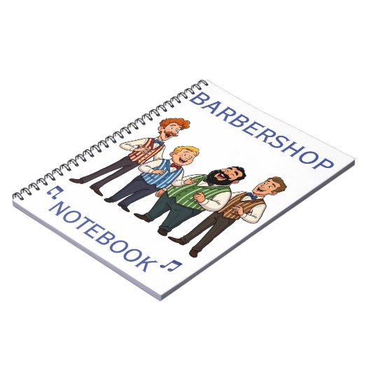 Barbershop "Notebook" Notizblock (Linke Seite)