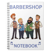 Barbershop "Notebook" Notizblock (Vorderseite)