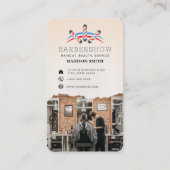 Barbershop Professional Hair Visitenkarte (Rückseite)