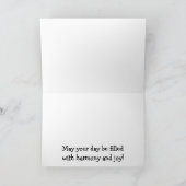 Barbershop Quartett Geburtstagsgrüße Karte (Innenseite)