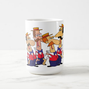 Barbershop-Quartett Kaffeetasse