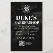 Barbershop Services Custom Flyer (Vorne)