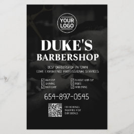 Barbershop Services Custom Flyer