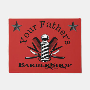 Barbershop-Sterne Ihres Vaters Fußmatte