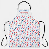 Barbershop (Stollen und Kappenschneider) Schürze (Vorderseite)