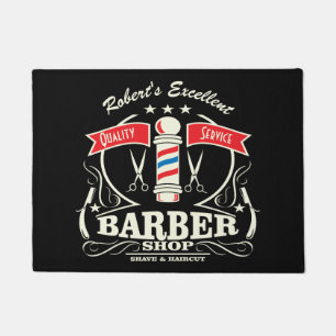 Barbershop Stylist Barber Eintritt Tor Mat Fußmatte