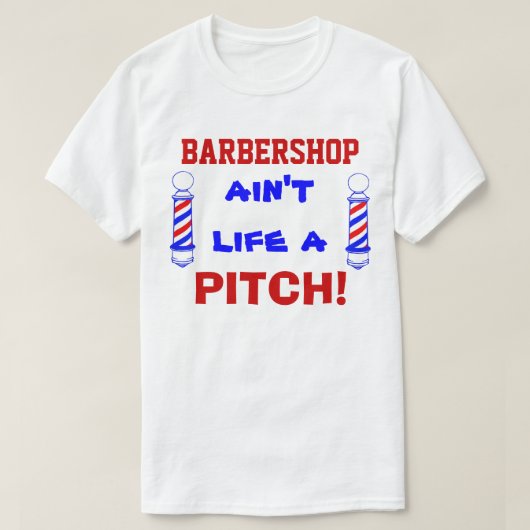 Barbershop T-Shirt (Design vorne)
