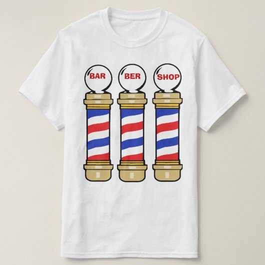 Barbershop T-Shirt (Design vorne)