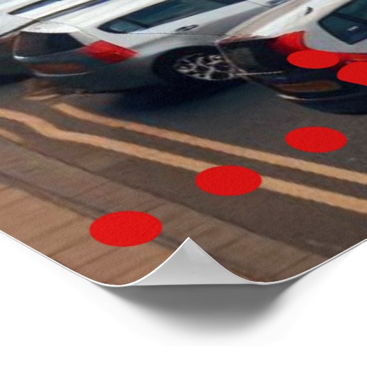 Barbershop Town Poster (Ecke)