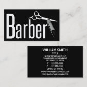 Barbershop-Visitenkarte Visitenkarte (Vorne/Hinten)