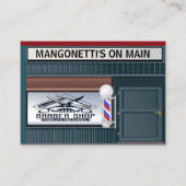 Barbershop-Visitenkarte Visitenkarte (Vorderseite)