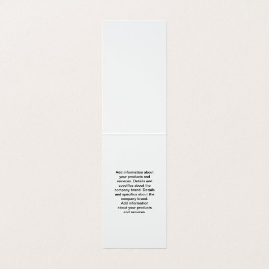 Barbershop-Vorsitzender Visitenkarten (Innenseite Aufgefaltet)