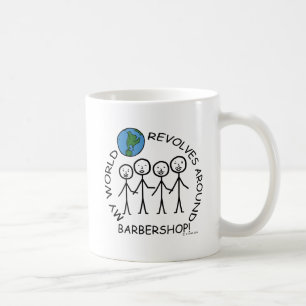 Barbershop - Weltumdrehungen Kaffeetasse