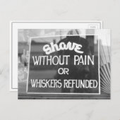 Barbershop-Zeichen, 1942 Postkarte (Vorne/Hinten)