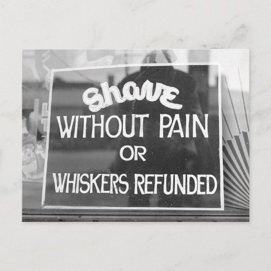 Barbershop-Zeichen, 1942 Postkarte (Vorderseite)