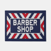 Barbershop-Zeichen 3 Fußmatte (Vorderseite)