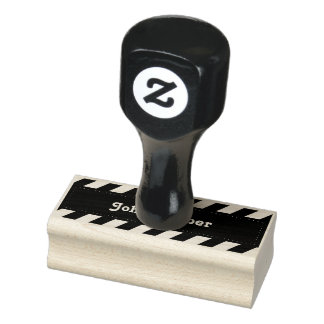 Barberstreifen Gummistempel